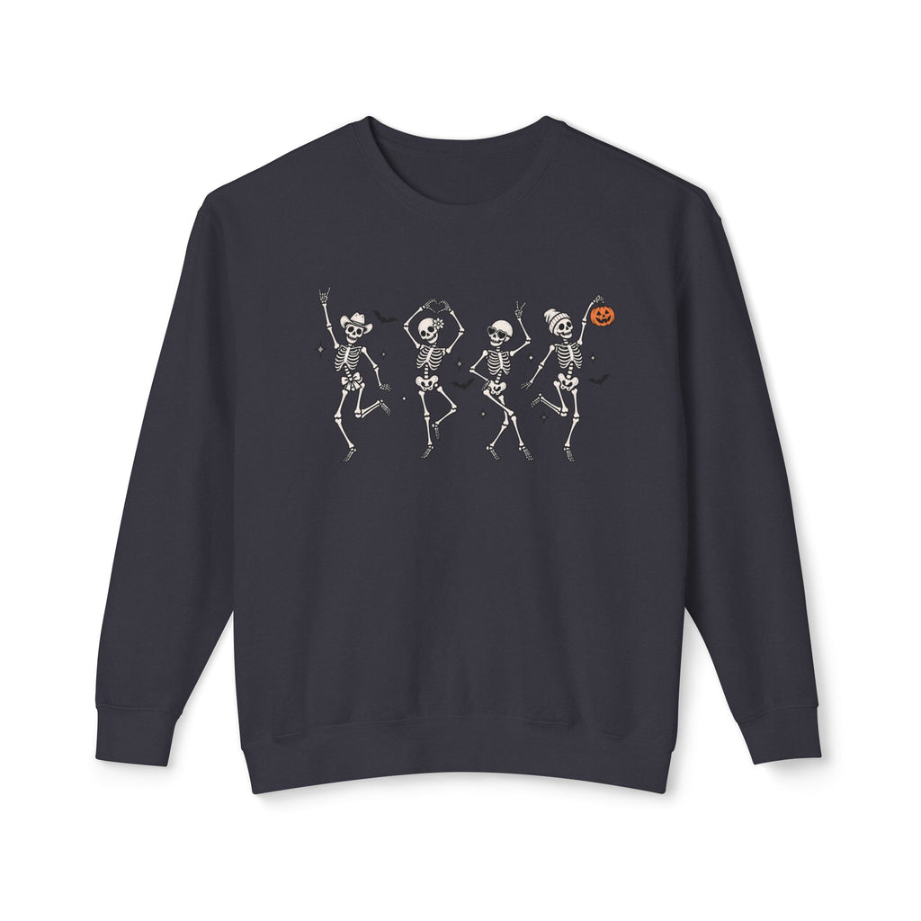 Dancing Skeletons Halloween Crewneck Sweatshirt