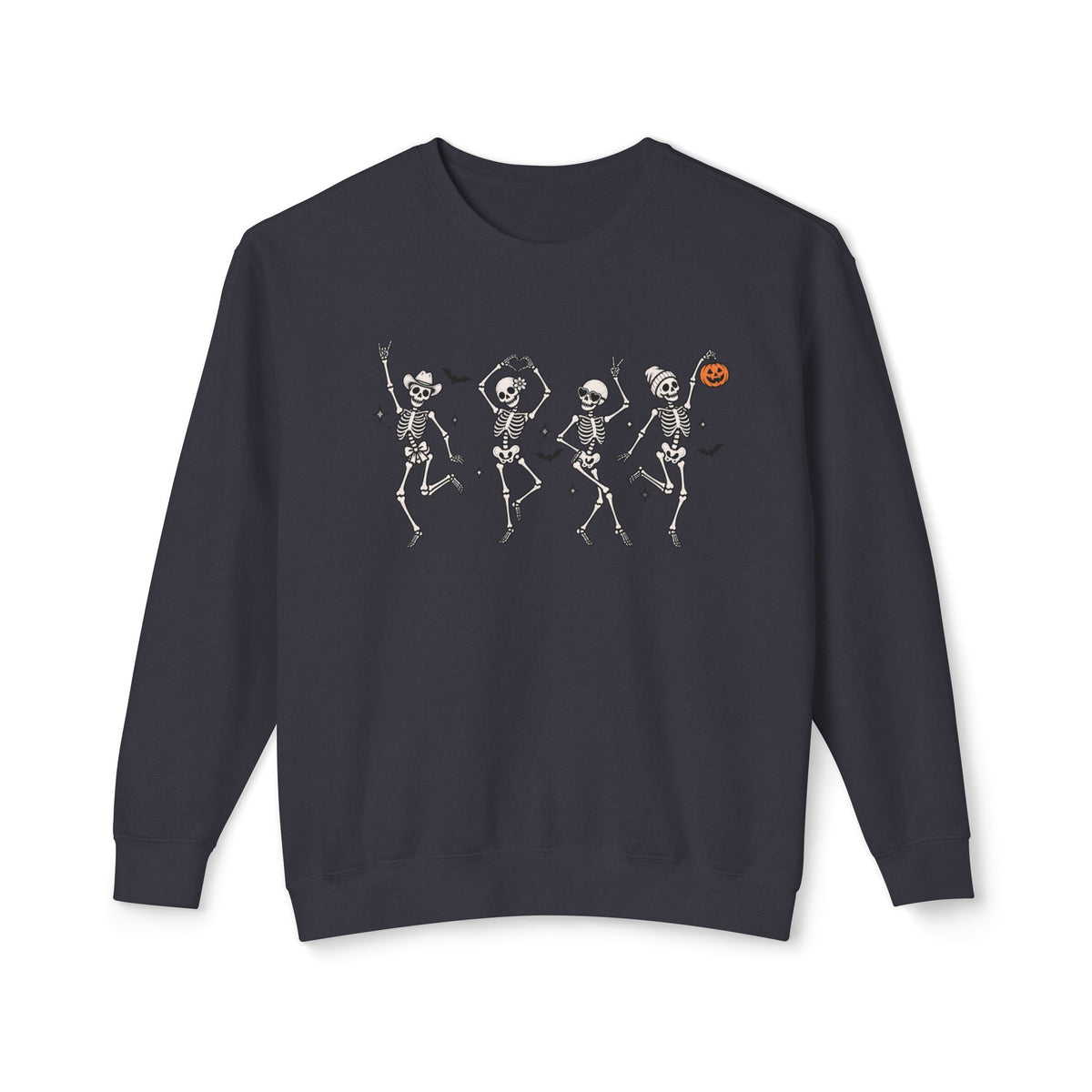 Dancing Skeletons Halloween Crewneck Sweatshirt