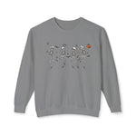 Dancing Skeletons Halloween Crewneck Sweatshirt