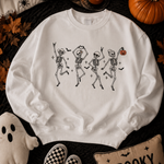 Dancing Skeletons Halloween Crewneck Sweatshirt