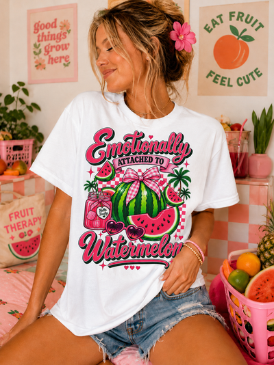 Emotionally Attached to Watermelon T-Shirt