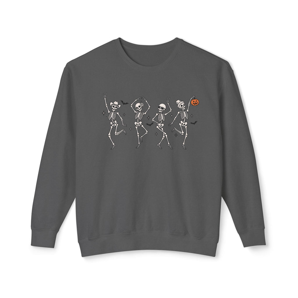 Dancing Skeletons Halloween Crewneck Sweatshirt