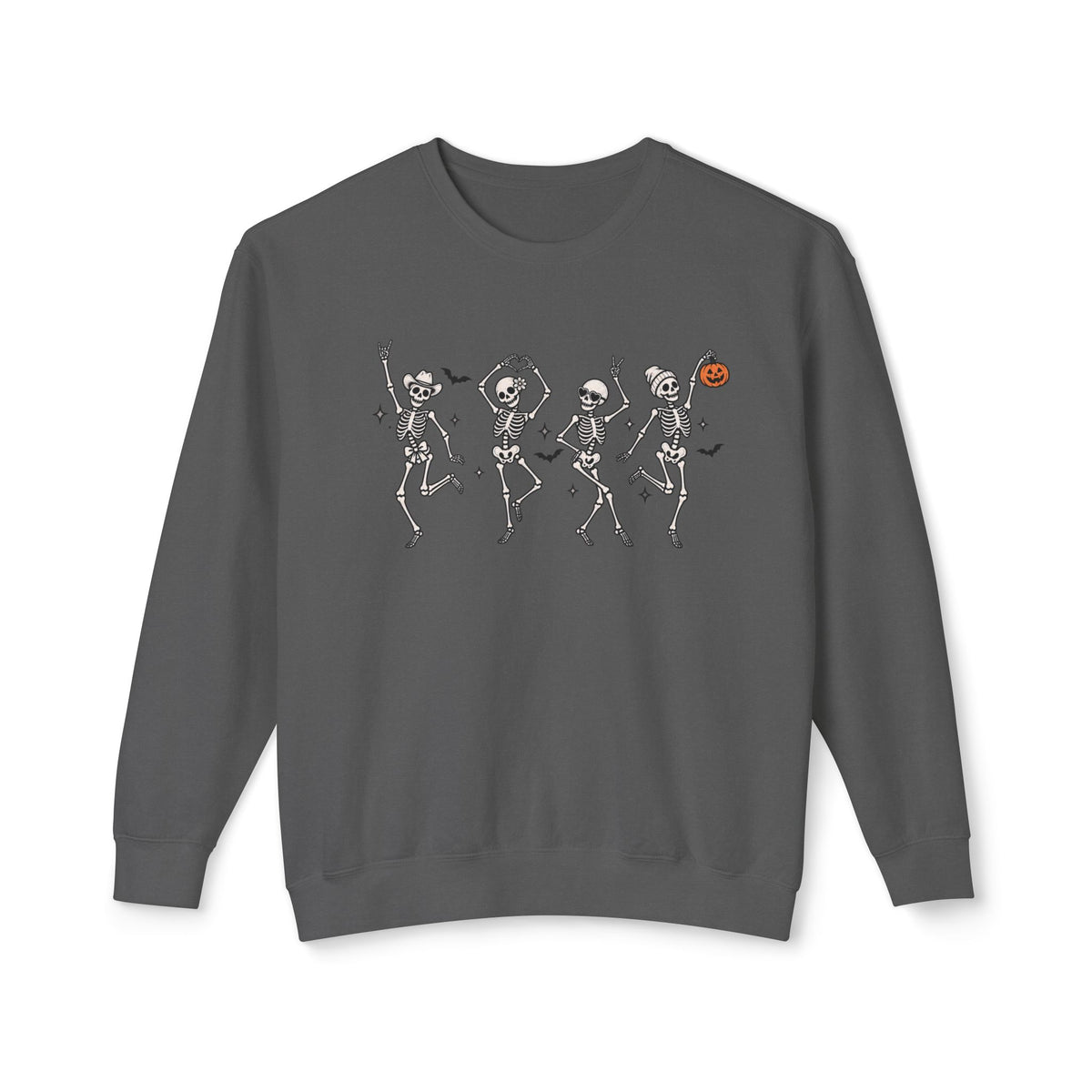 Dancing Skeletons Halloween Crewneck Sweatshirt