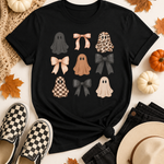 Coquette Ghosts & Bows Halloween Shirt