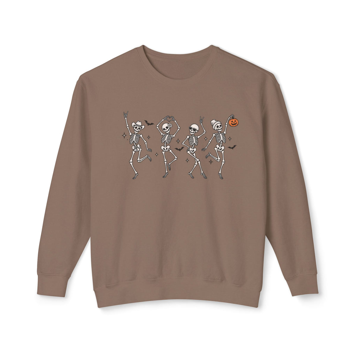 Dancing Skeletons Halloween Crewneck Sweatshirt