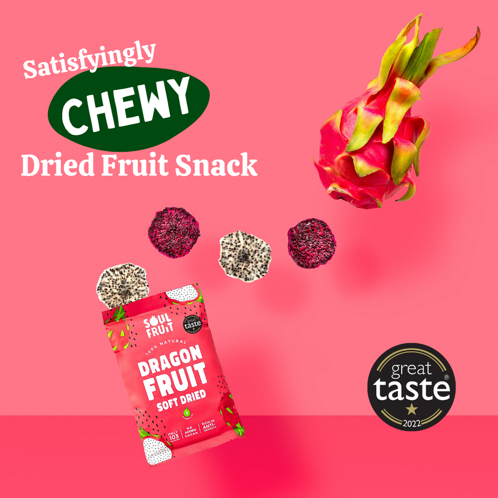 Soft Dried Dragon Fruit Slices (10 Bags)-1