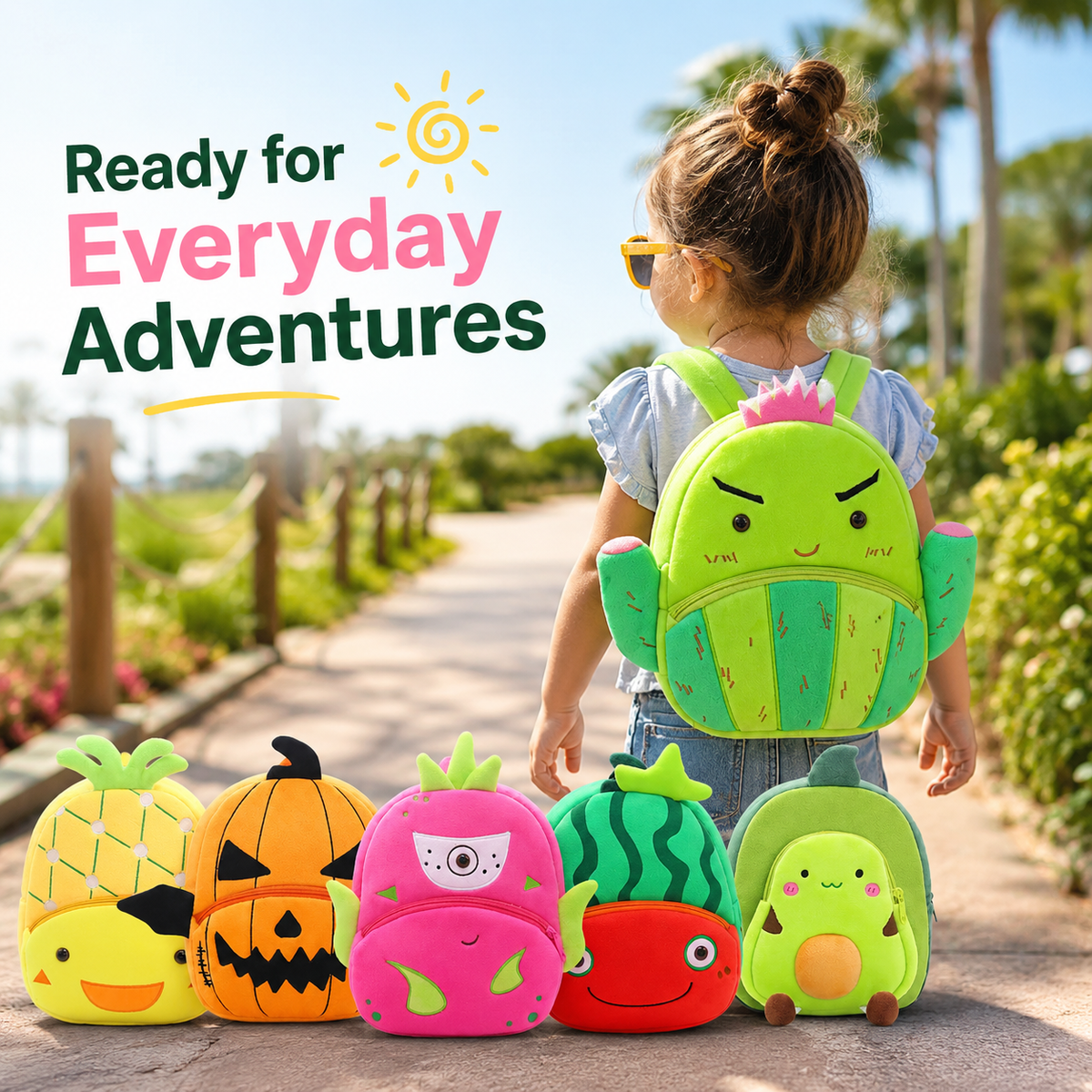 Soft Backpack fruit-1