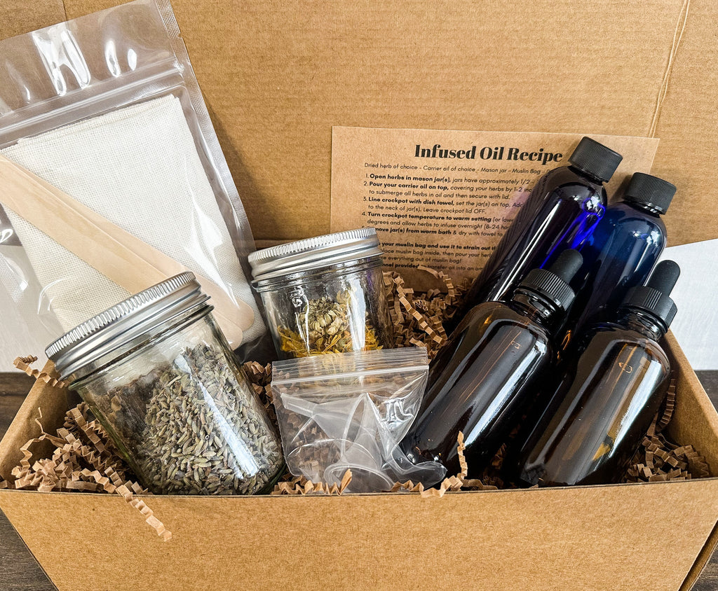 DIY 2 Herb Infused Oil Box Kit-2