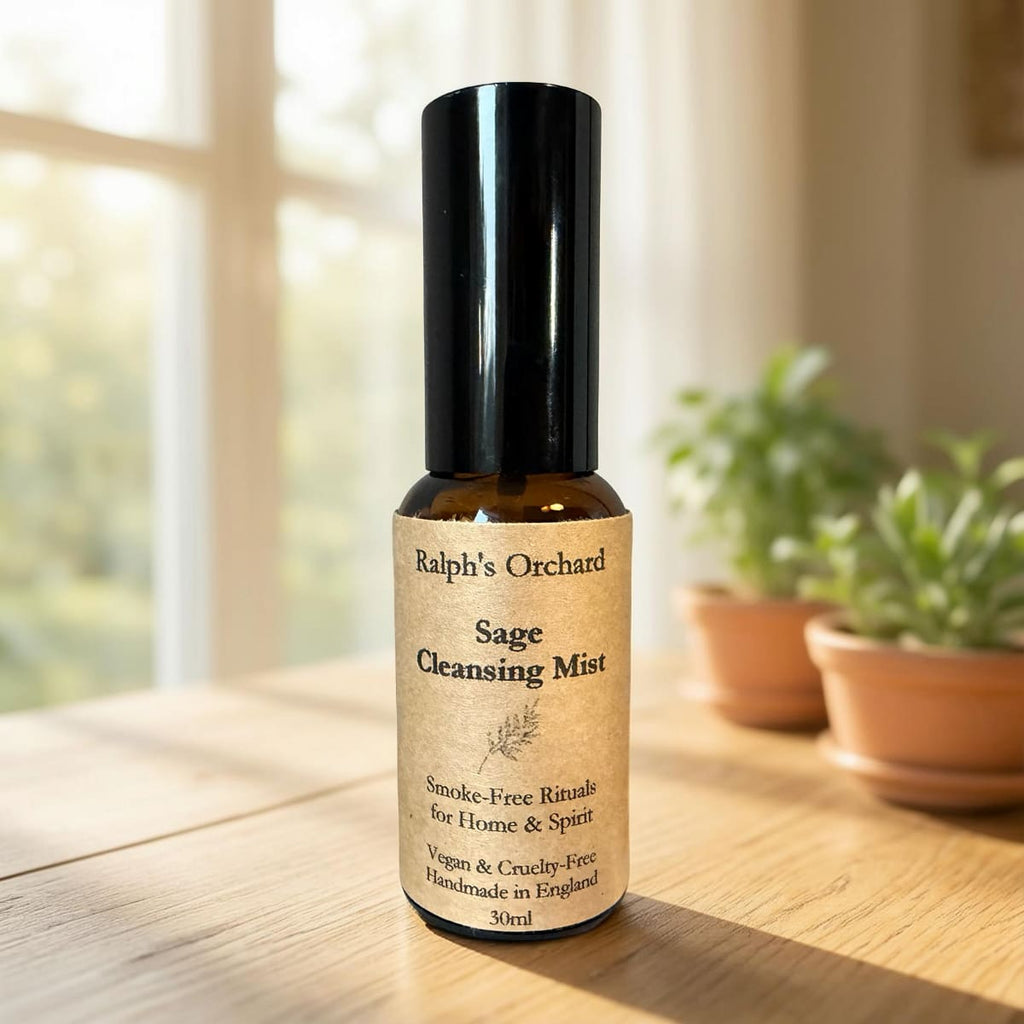 Sage Cleansing Mist - Natural Smoke-Free Room Spray (30ml)-0