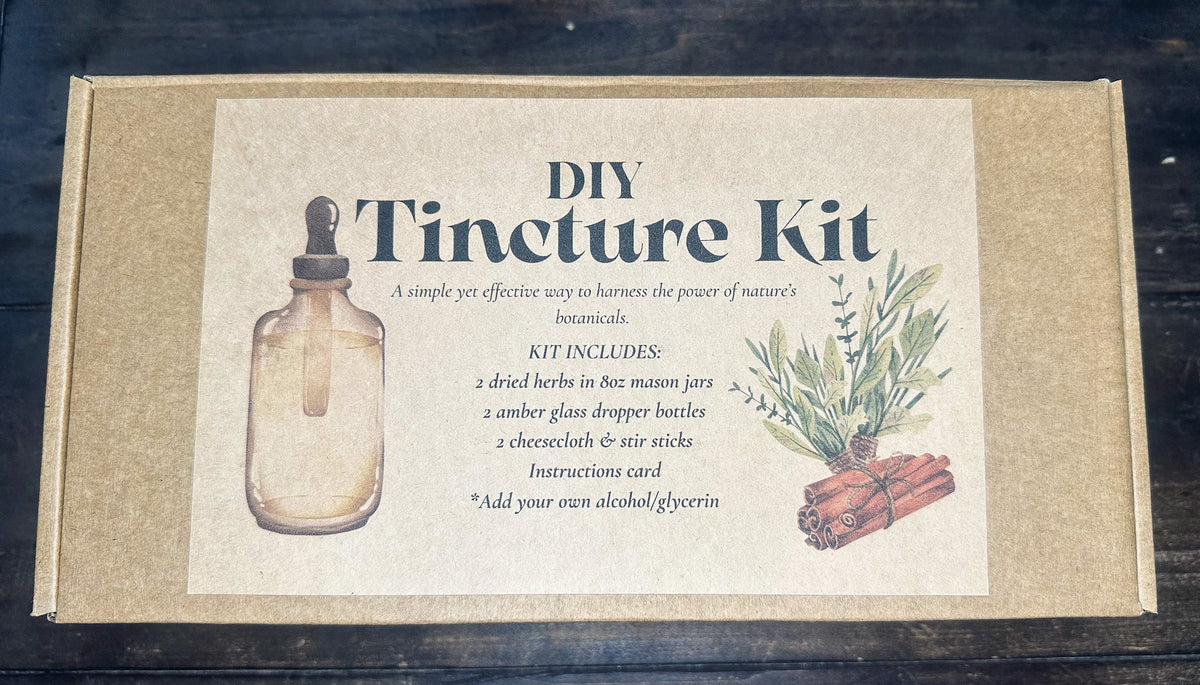 DIY 2 Herb Tincture Box Kit-0